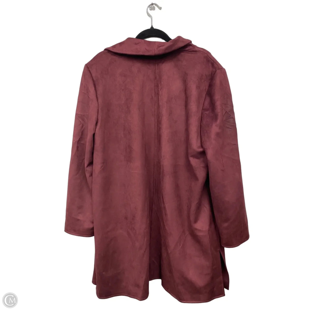 Jacket Other By Ann Taylor In Maroon, Size: Xxl