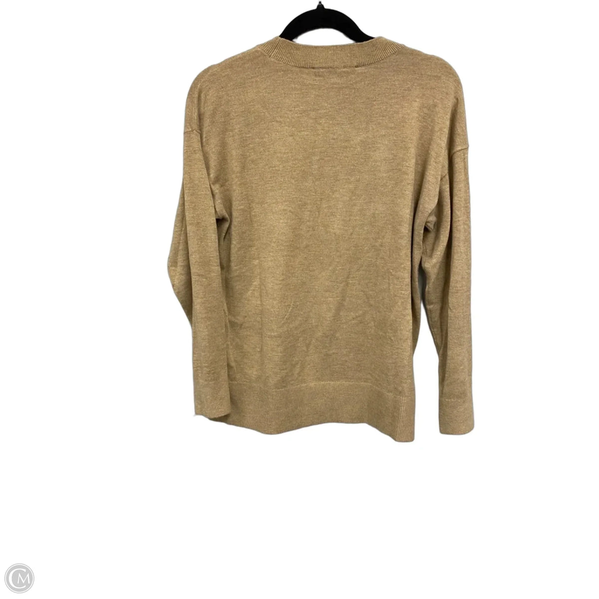 Sweater By Loft In Tan & White, Size: M
