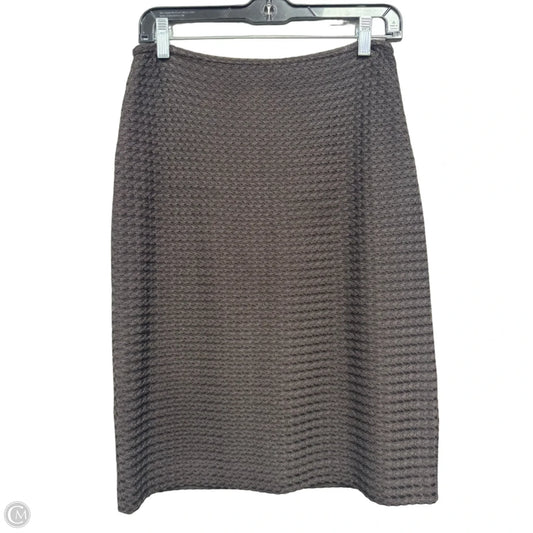 Skirt Designer By St. John In Brown, Size: 4