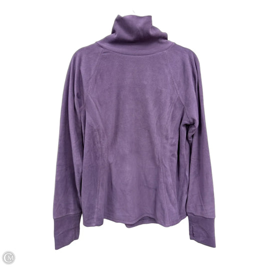Athletic Fleece By Tek Gear In Purple, Size: Xl