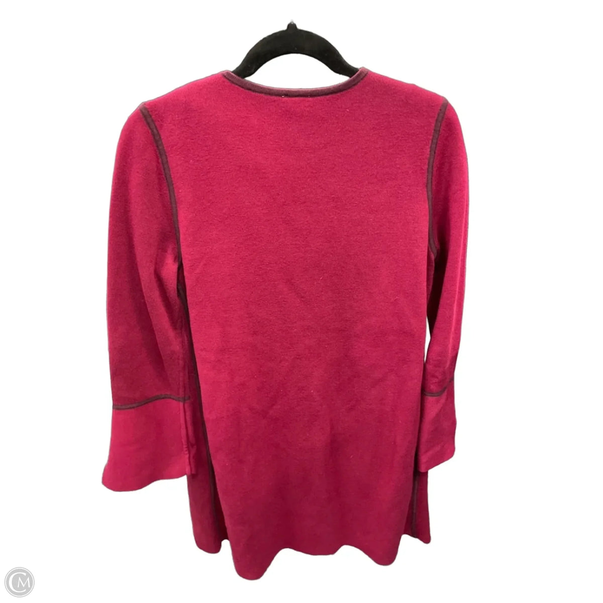 Sweater 2pc By Chicos In Maroon, Size: M