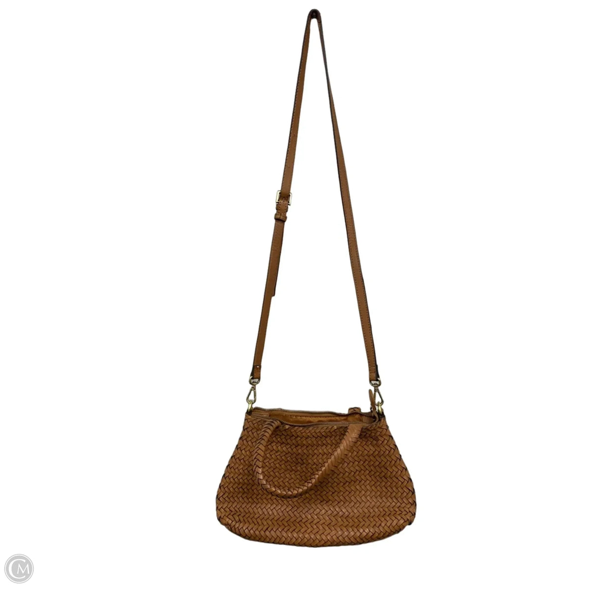 Handbag Leather By Clothes Mentor, Size: Small