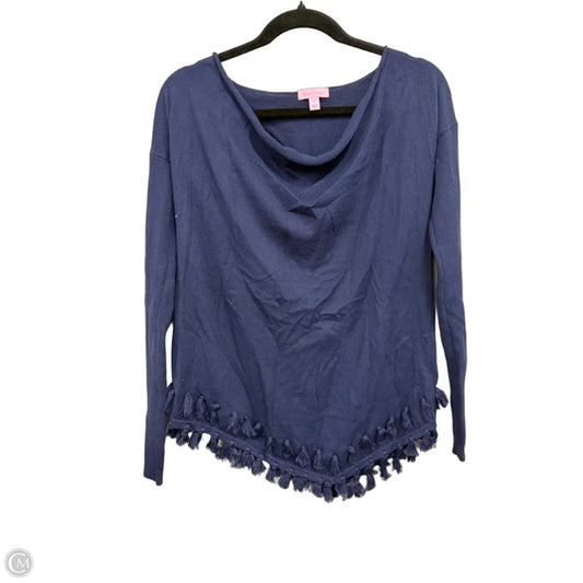 Sweater Designer By Lilly Pulitzer In Navy, Size: Xs