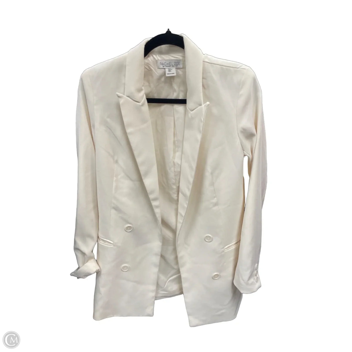 Blazer By Rachel Zoe In Ivory, Size: S