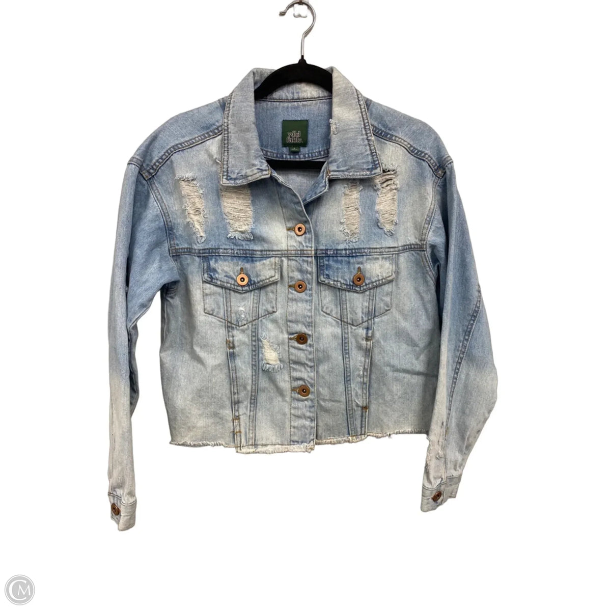 Jacket Denim By Wild Fable In Blue Denim, Size: S