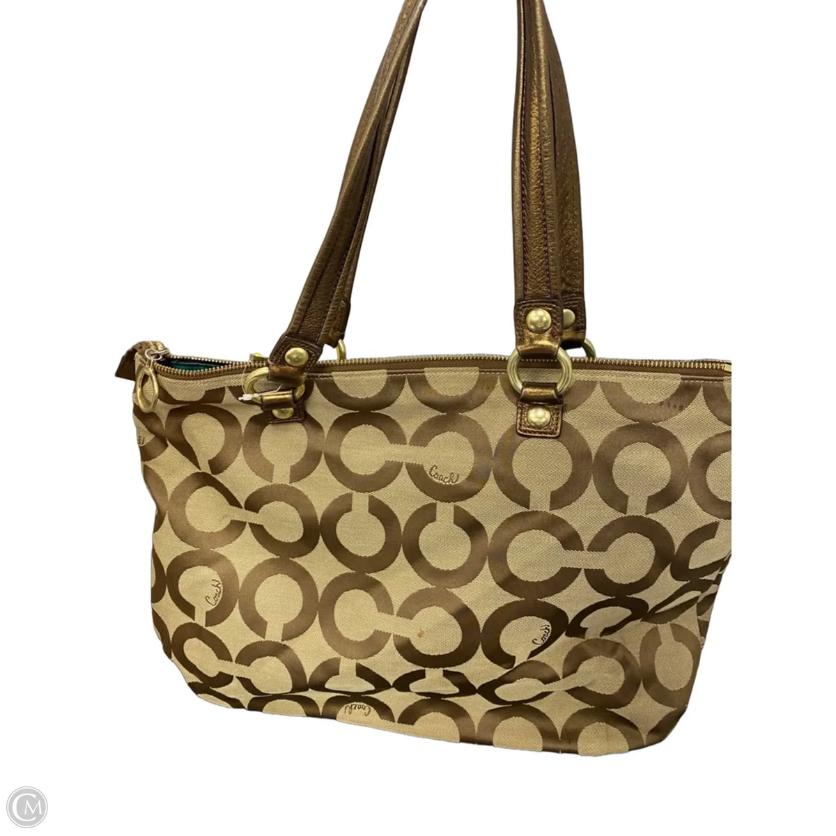 Handbag Designer By Coach, Size: Large