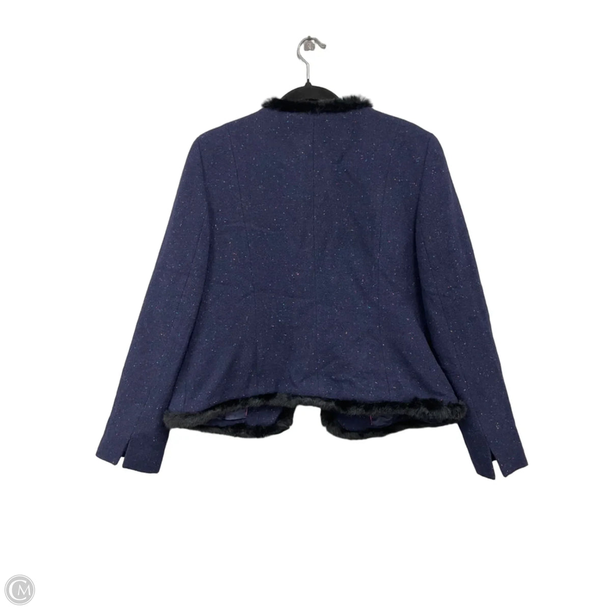 Blazer By Talbots In Blue & Pink, Size: 12