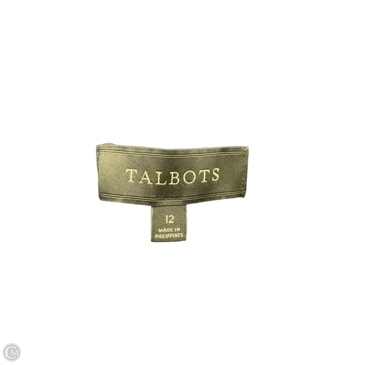Blazer By Talbots In Blue & Pink, Size: 12