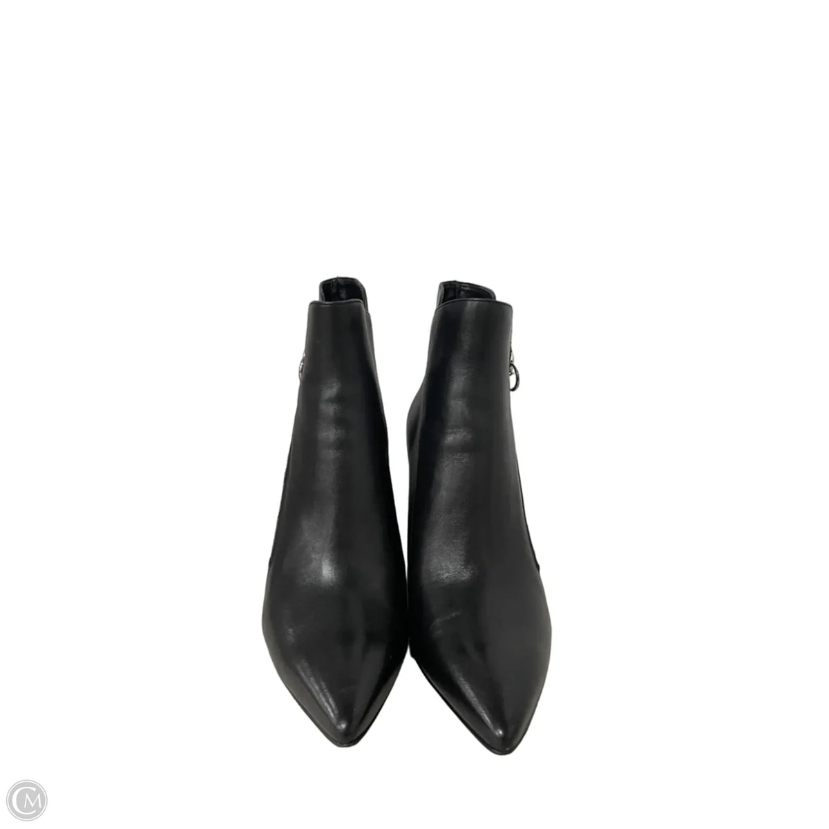 Boots Ankle Heels By Nine West In Black, Size: 9