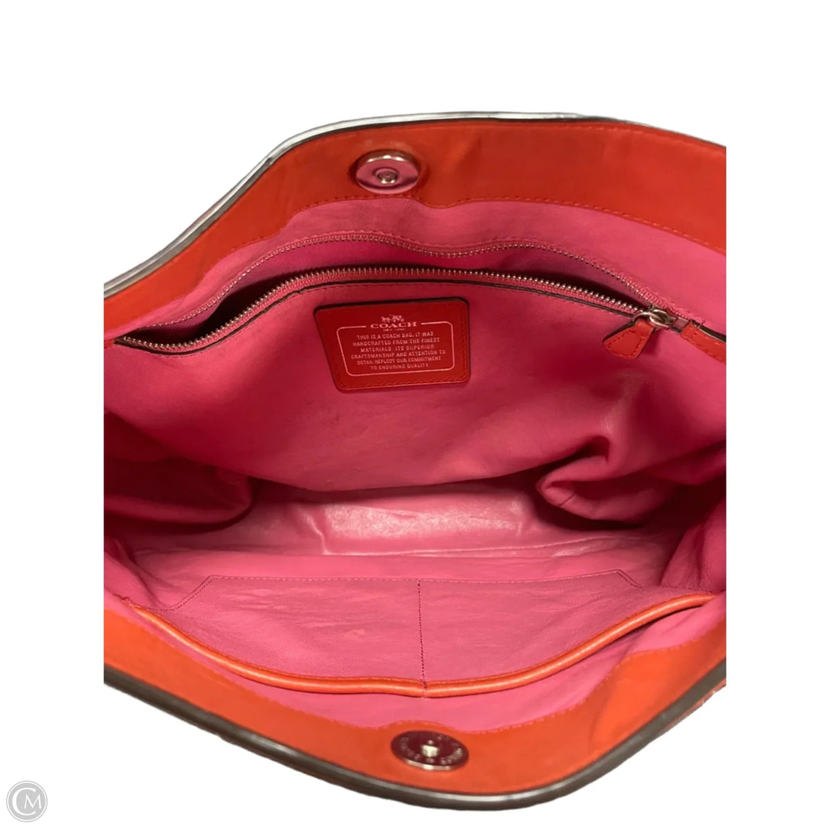 Handbag Designer By Coach, Size: Large