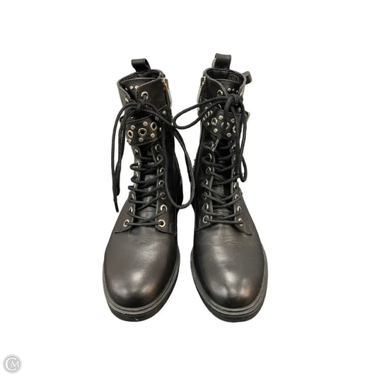 Boots Combat By Zara In Black, Size: 6.5