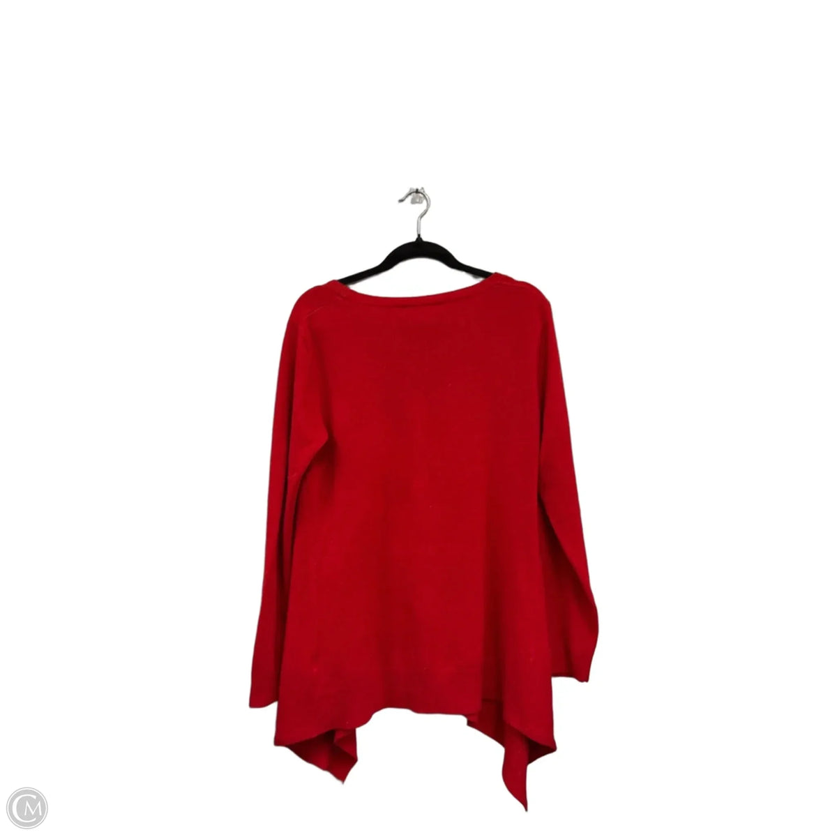 Sweater By Clothes Mentor In Red, Size: L