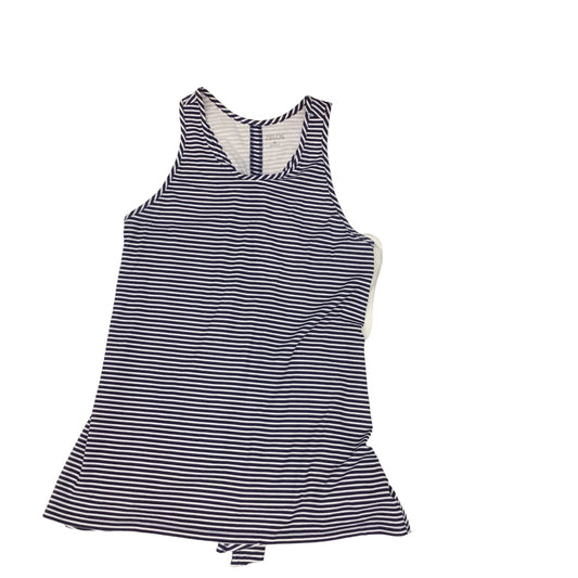 Striped Pattern Athletic Tank Top Zelos, Size M