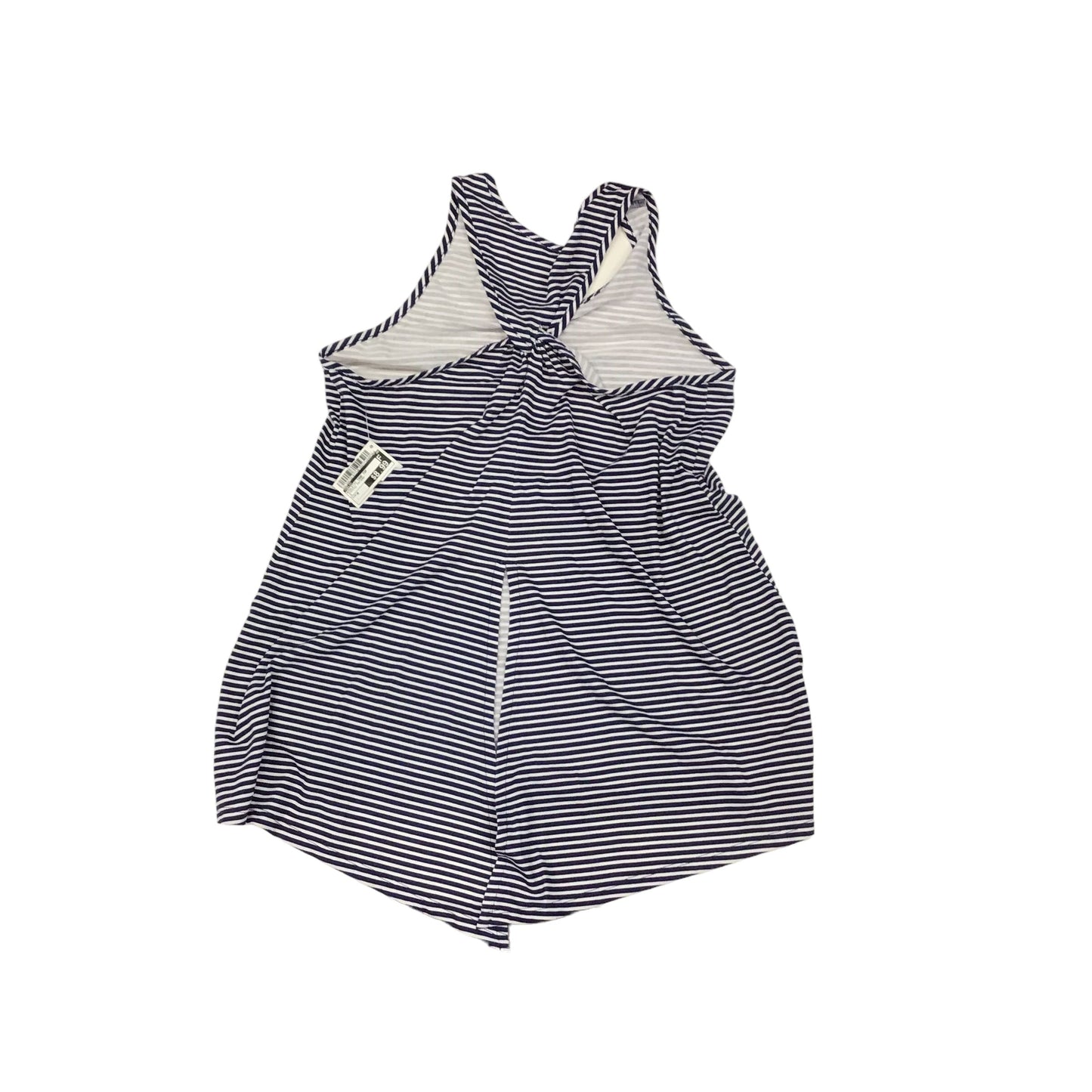 Striped Pattern Athletic Tank Top Zelos, Size M