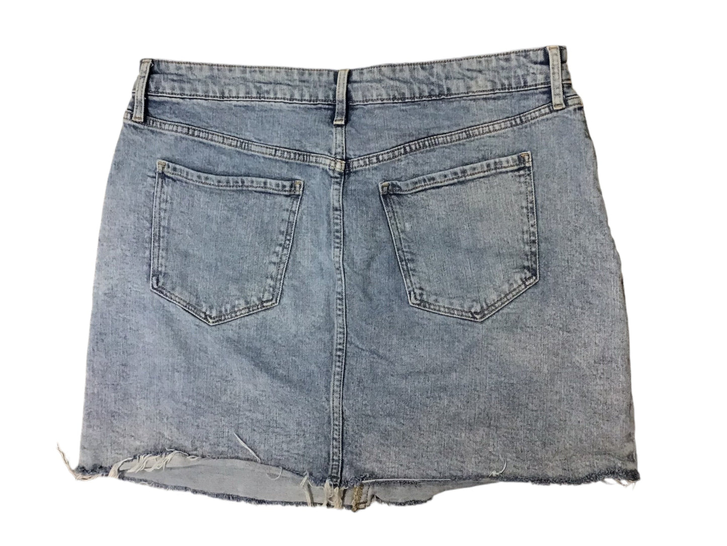 Skirt Mini & Short By Old Navy In Blue Denim, Size: 14