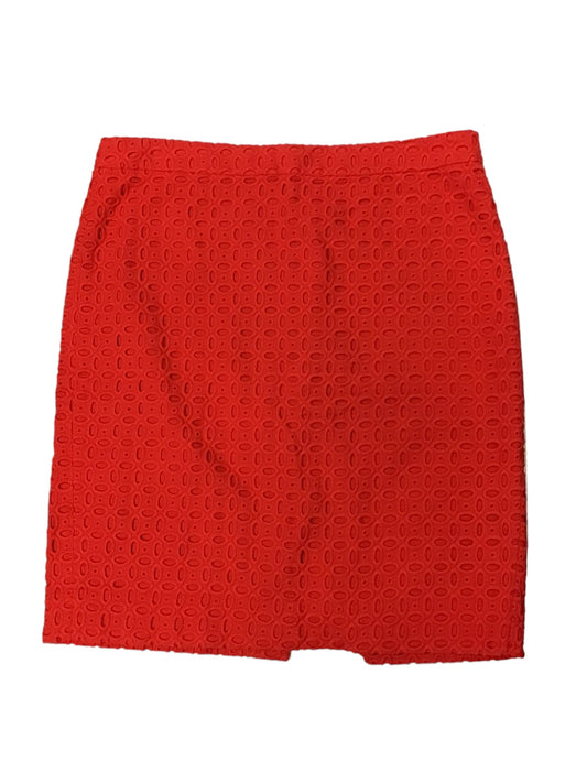 Skirt Mini & Short By J. Crew In Red, Size: 12