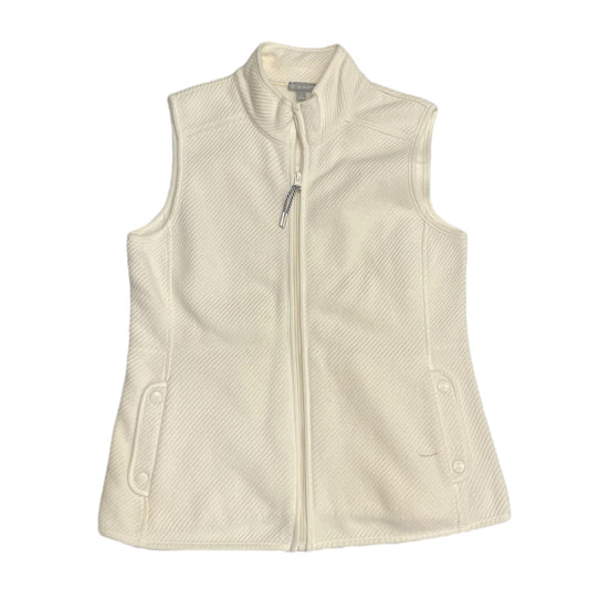 Vest Other By Talbots In Cream, Size: S