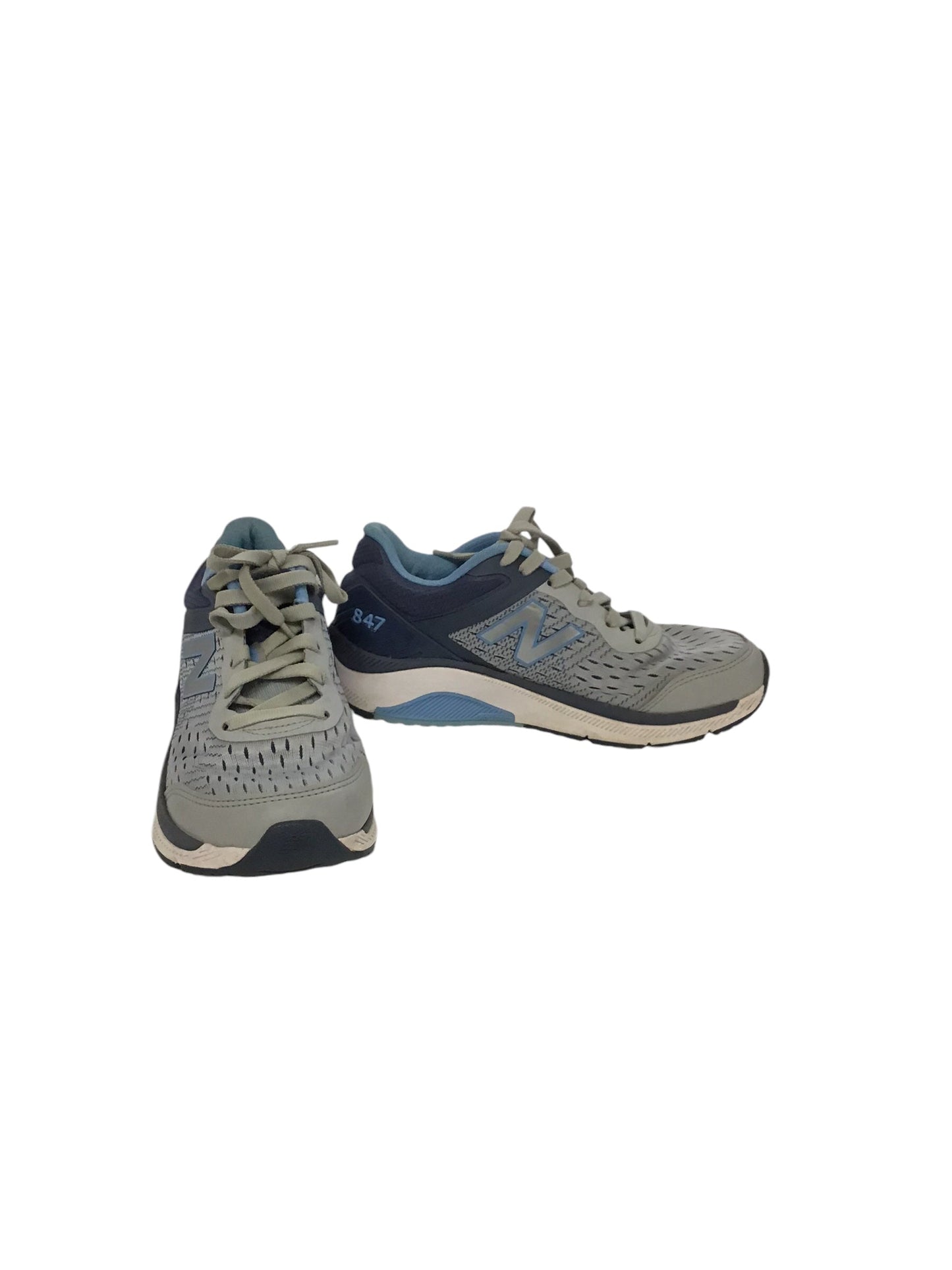 Shoes Athletic By New Balance In Blue & Grey, Size: 7