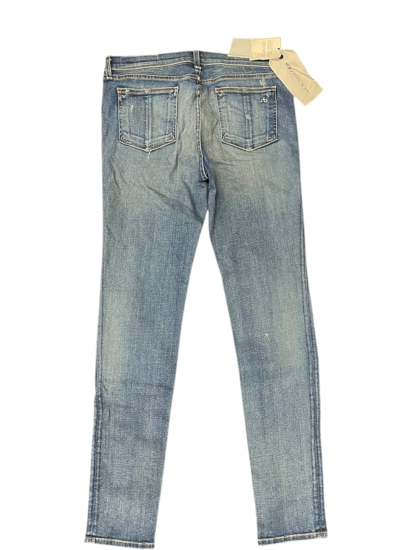 Jeans Skinny By Rag & Bones Jeans In Blue Denim, Size: 10