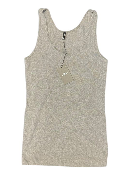 Tank Top By 7 For All Mankind In Grey, Size: M