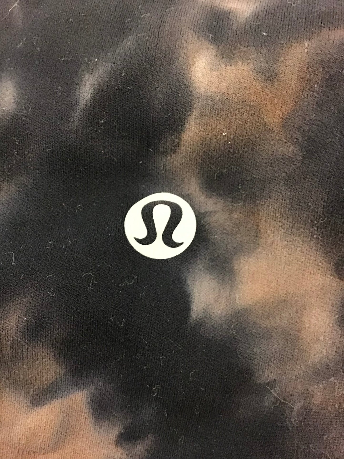 Athletic Leggings By Lululemon In Tie Dye Print, Size: 4