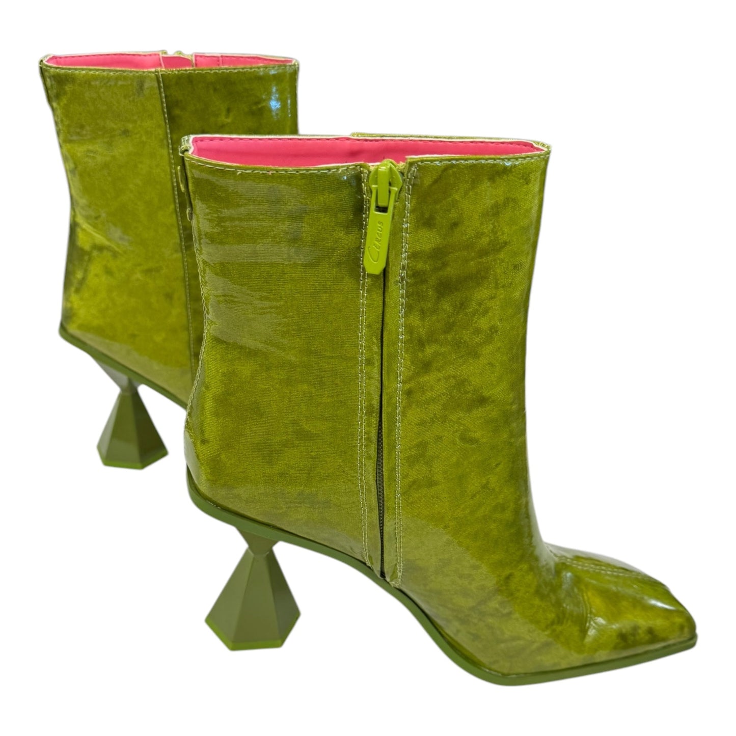 Boots Ankle Heels By Circus By Sam Edelman In Green, Size: 8.5