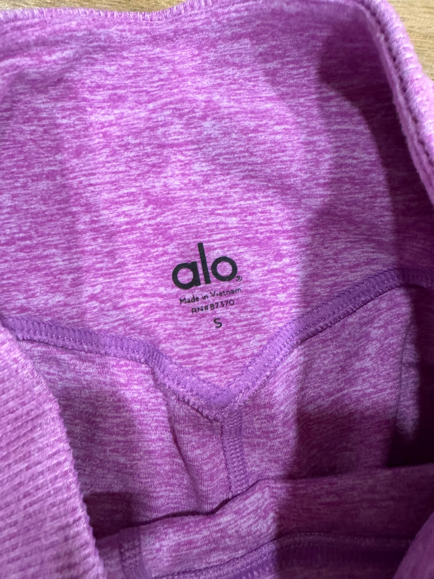 Athletic Leggings By Alo In Purple, Size: S