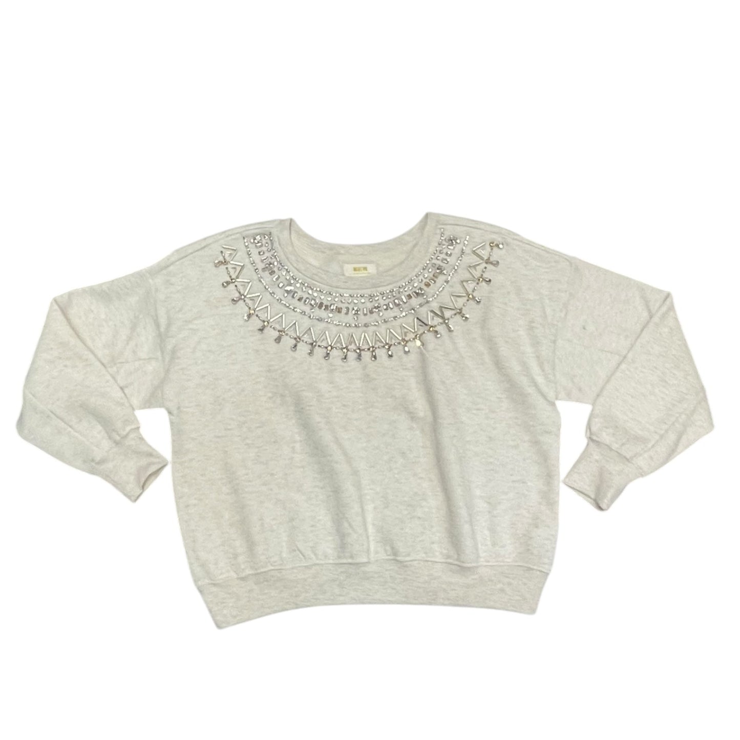 Sweater By Anthropologie In Ivory, Size: Xs