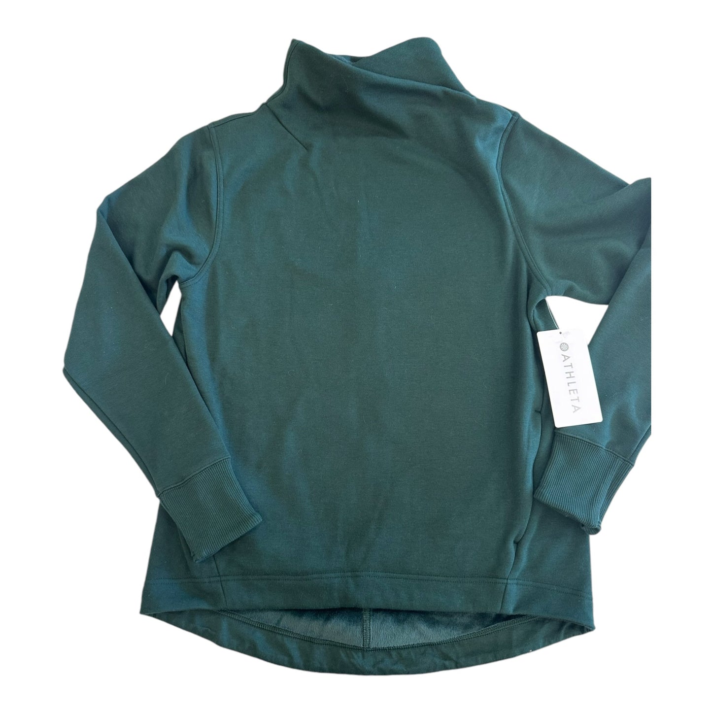 Athletic Sweatshirt Hoodie By Athleta In Green, Size: S