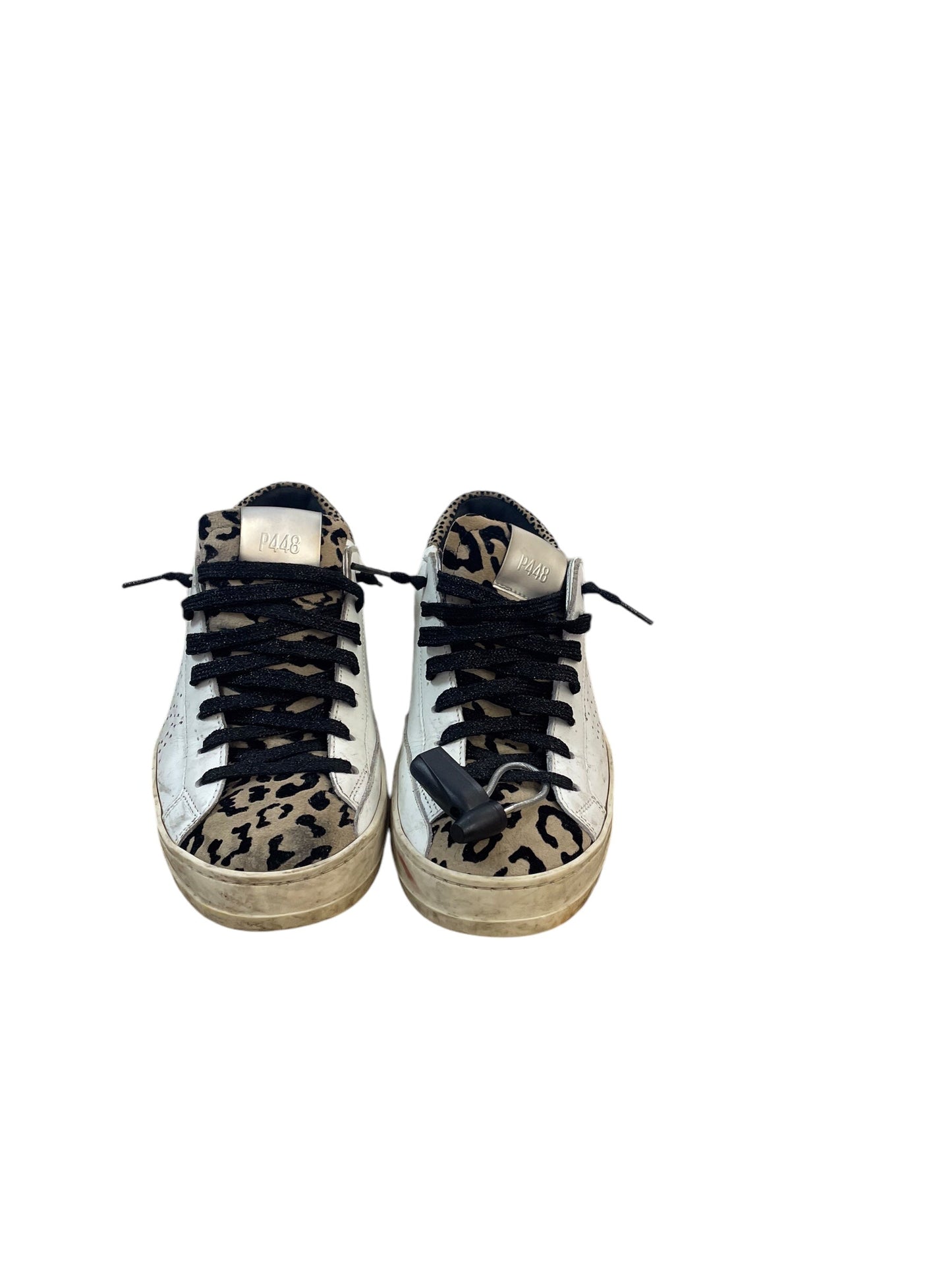 Shoes Sneakers By P448 In Animal Print, Size: 9.5