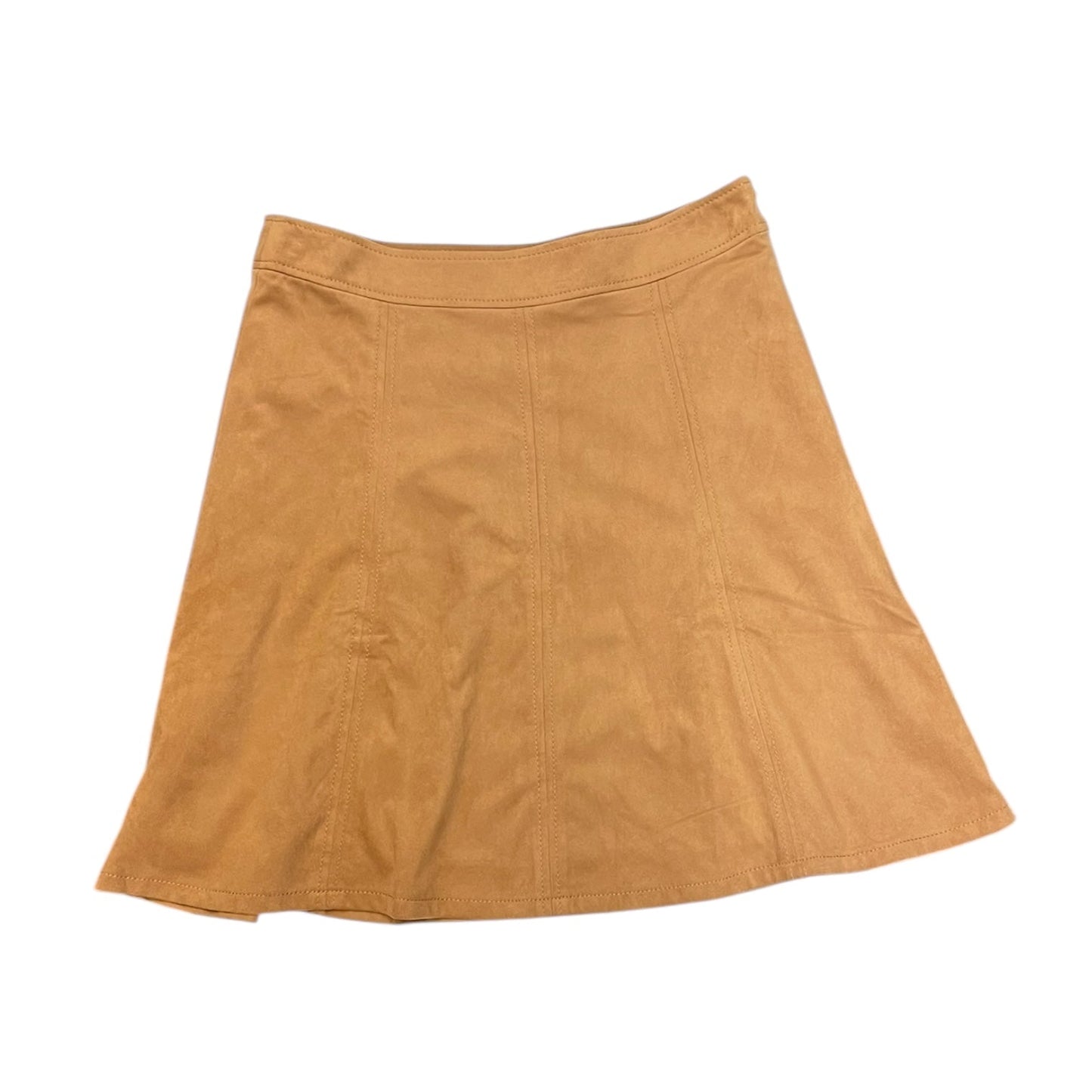 Skirt Midi By Loft In Tan, Size: 8