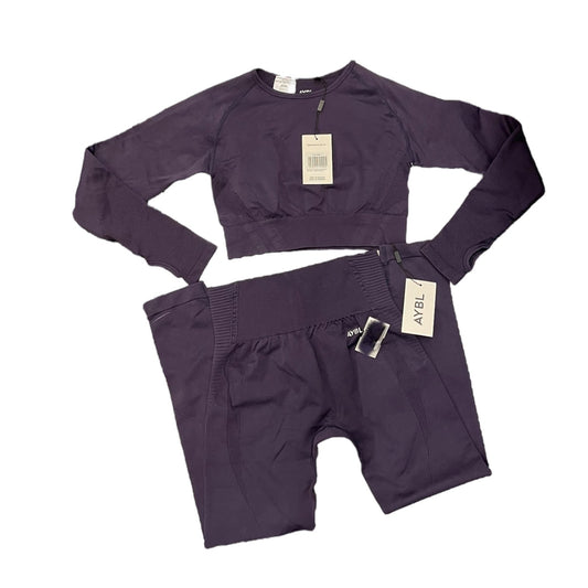 Athletic Pants 2pc By Clothes Mentor In Purple, Size: M