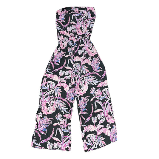 Jumpsuit By Lilly Pulitzer In Black & Purple, Size: L