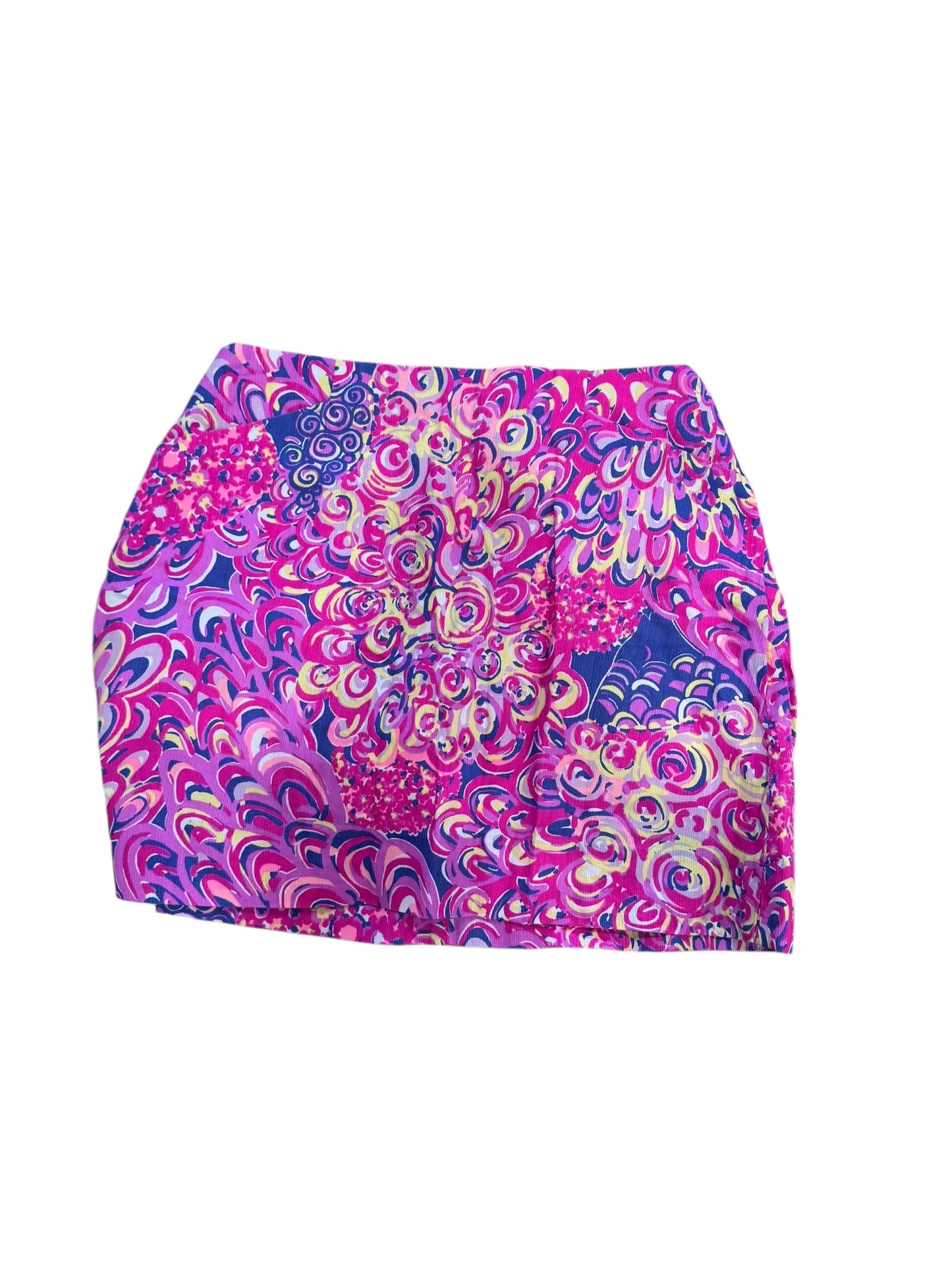 Skirt Designer By Lilly Pulitzer In Pink & Purple, Size: 6