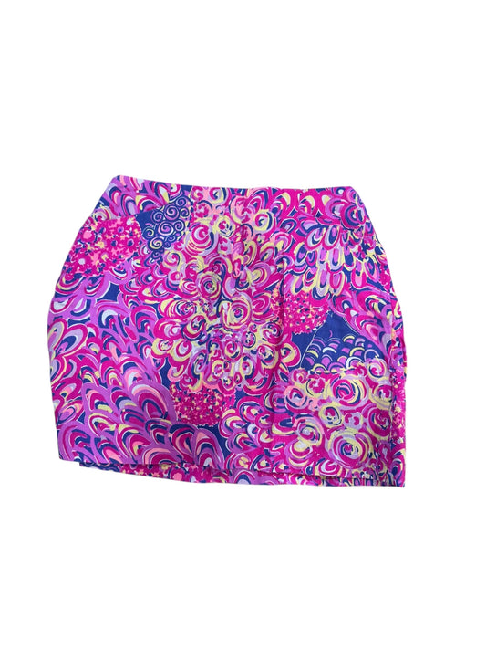 Skirt Designer By Lilly Pulitzer In Pink & Purple, Size: 6