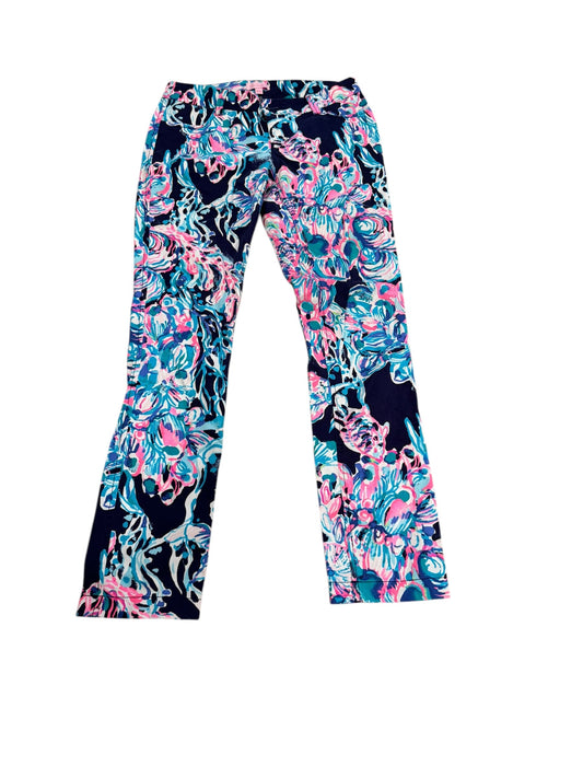 Pants Designer By Lilly Pulitzer In Blue & Pink, Size: 2