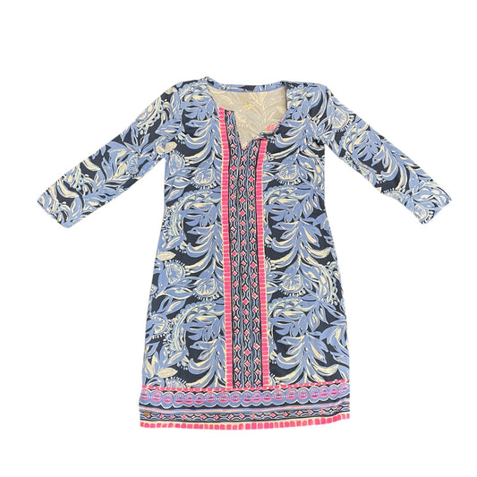 Dress Casual Midi By Lilly Pulitzer In Blue, Size: S