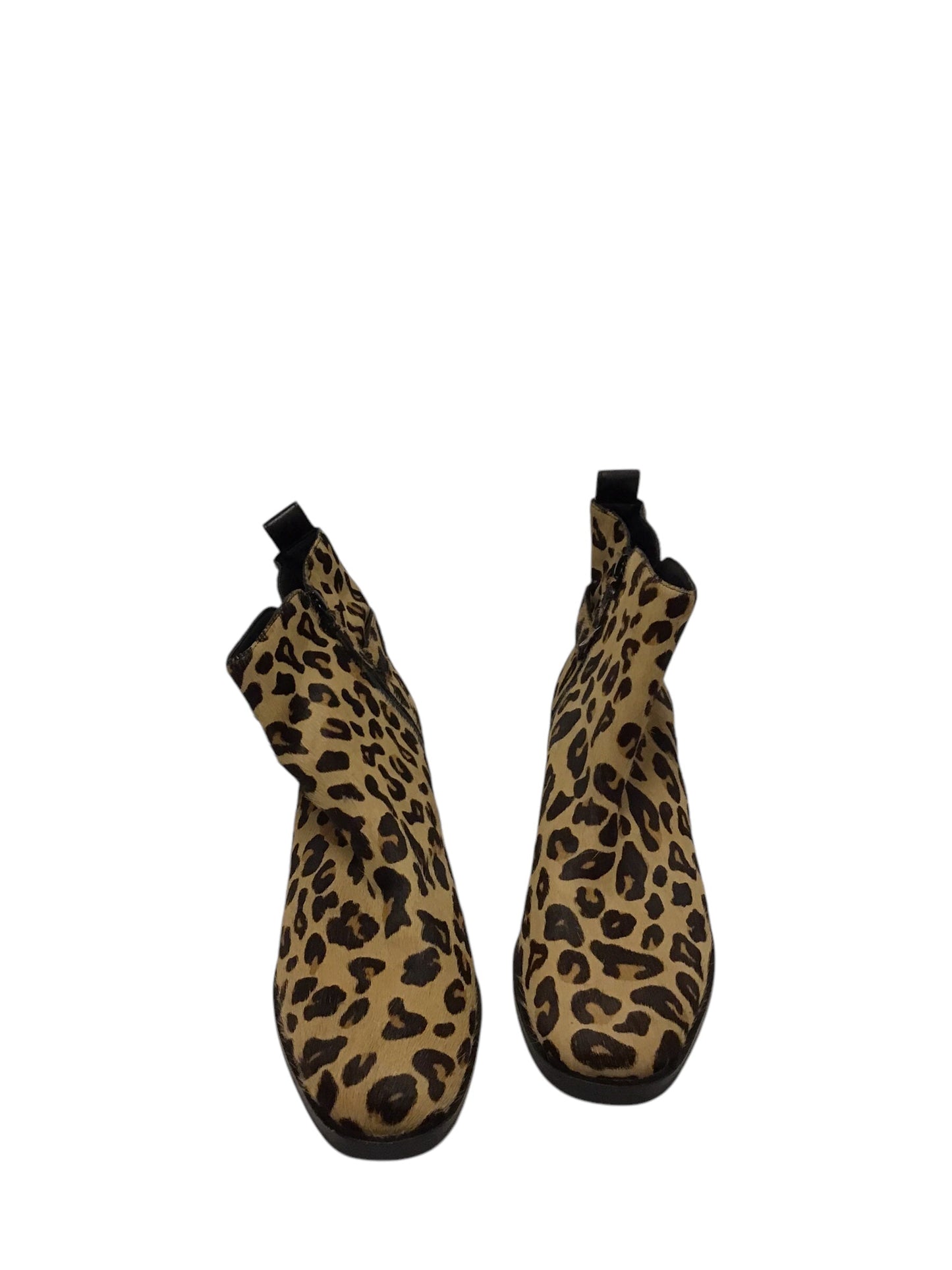 Boots Ankle Heels By Cole-haan In Animal Print, Size: 9