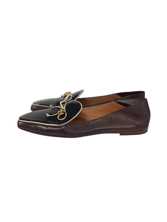 Shoes Flats By Tory Burch In Black & Brown, Size: 10