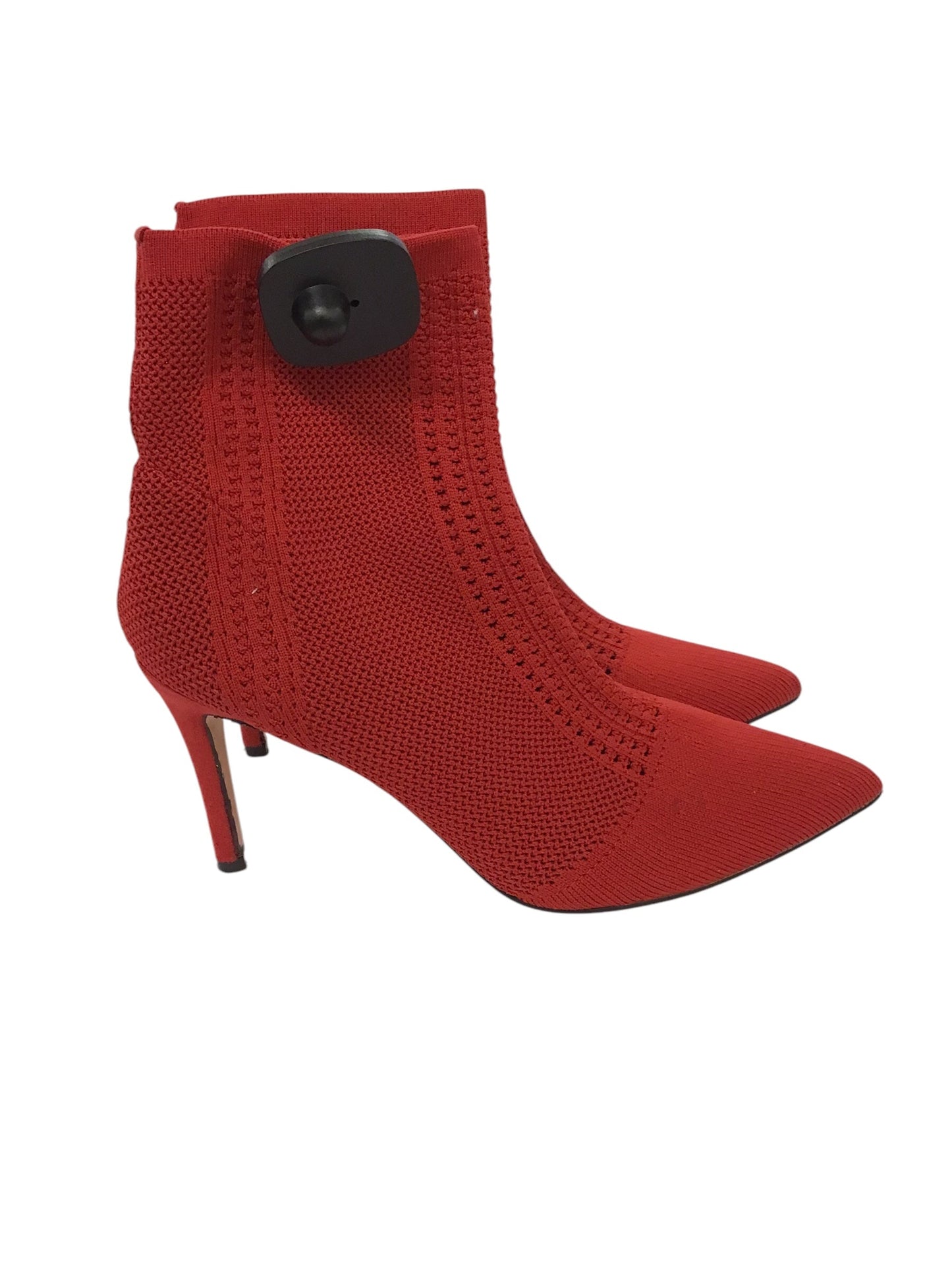 Boots Ankle Heels By Catherine Malandrino In Red, Size: 9