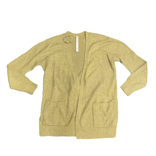 Sweater Cardigan By Lululemon In Green, Size: 10