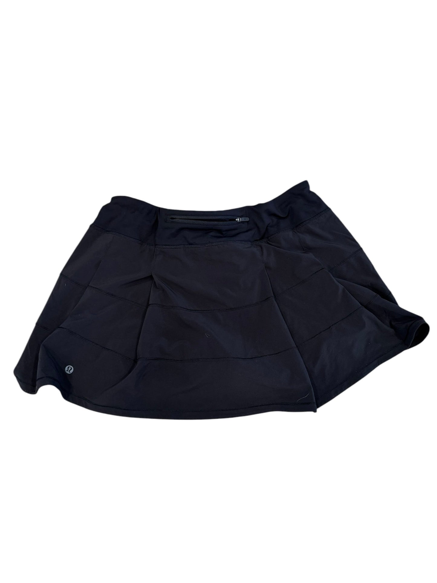 Athletic Skort By Lululemon In Black, Size: 12