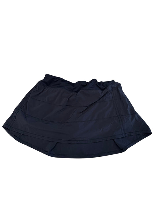 Athletic Skort By Lululemon In Black, Size: 12