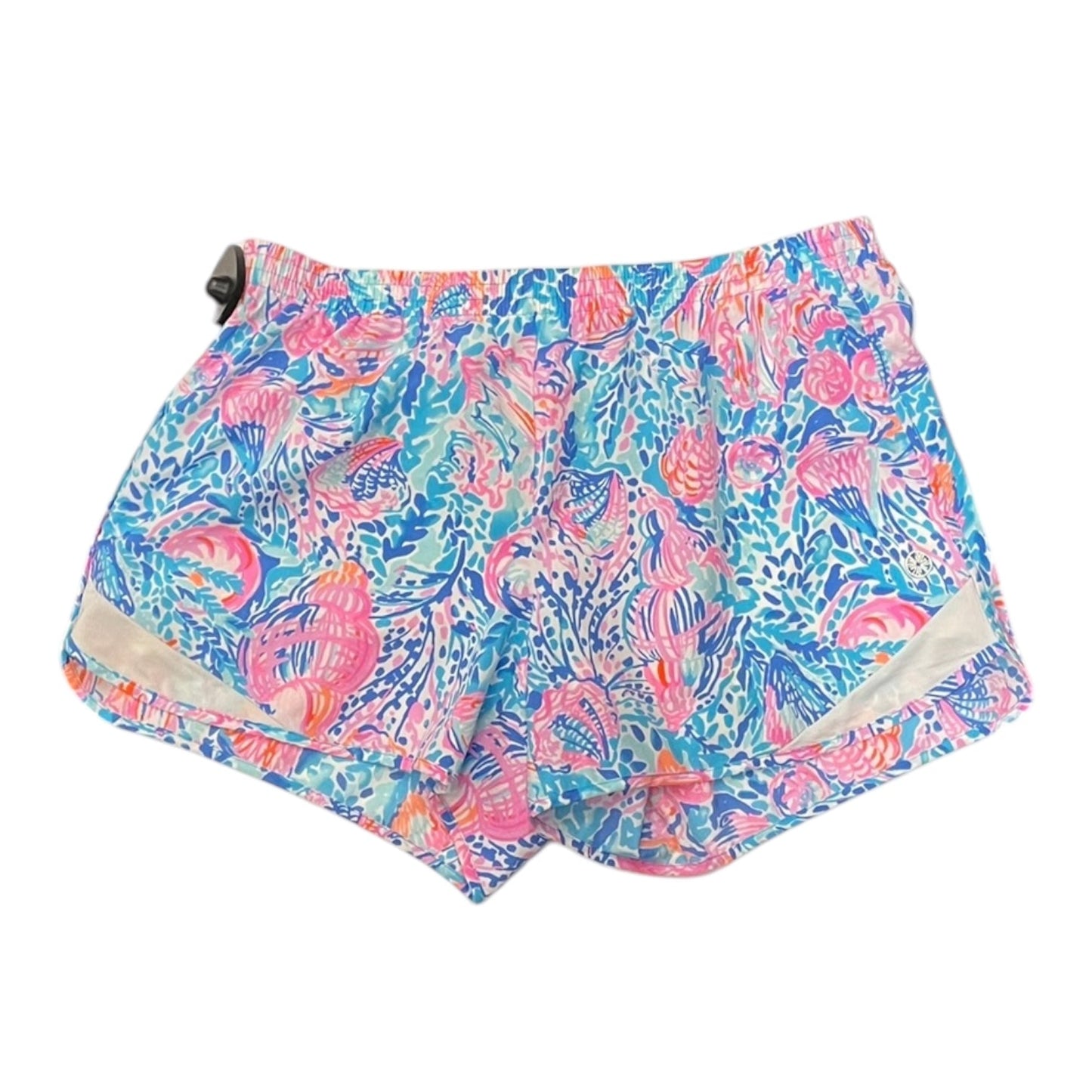 Shorts Designer By Lilly Pulitzer In Blue & Pink, Size: M