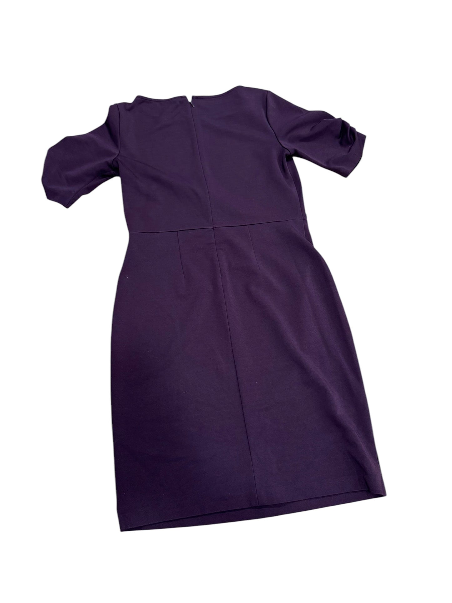 Dress Party Midi By Ann Taylor In Purple, Size: 8