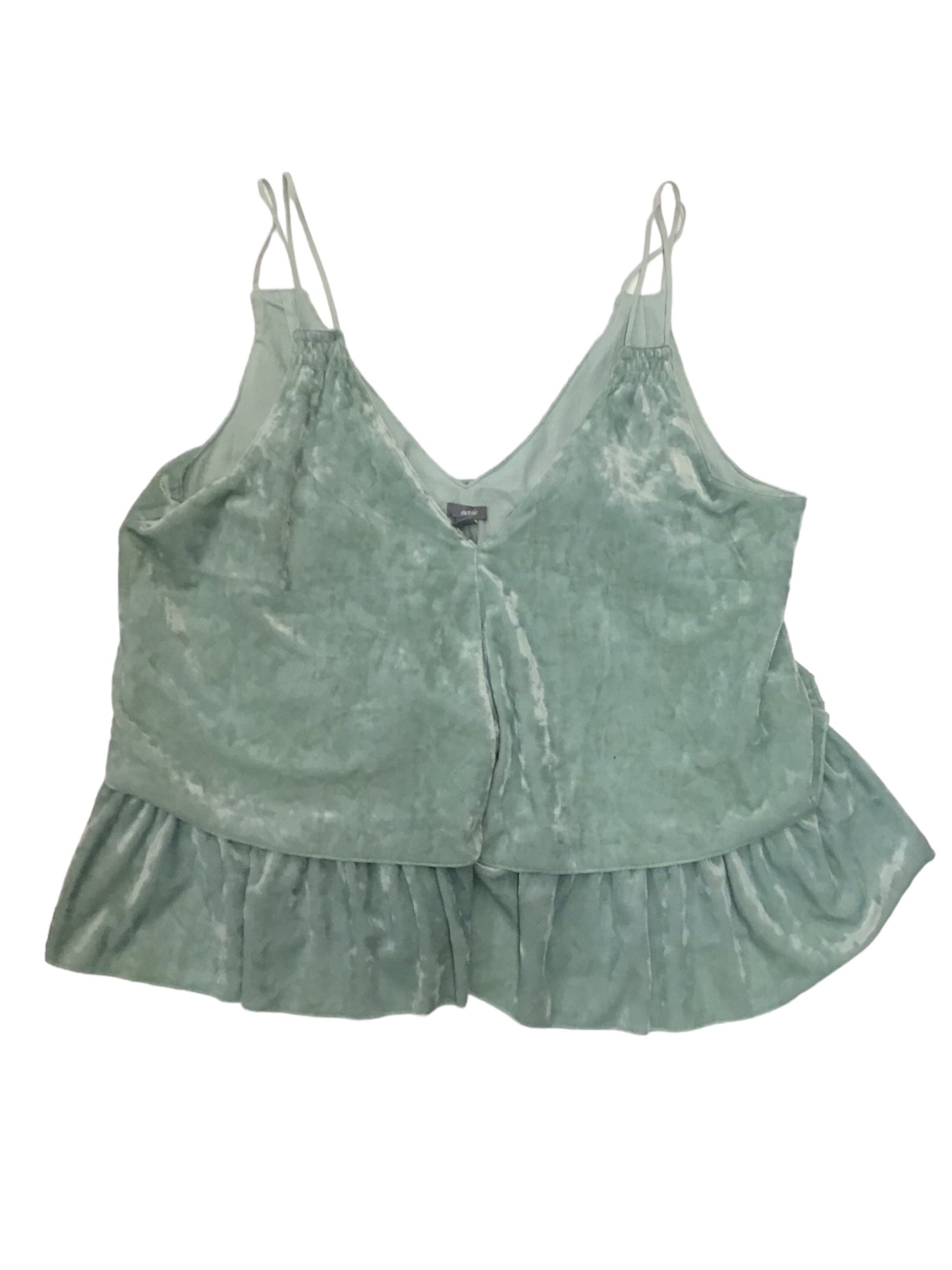 Top Sleeveless By Aerie In Green, Size: M