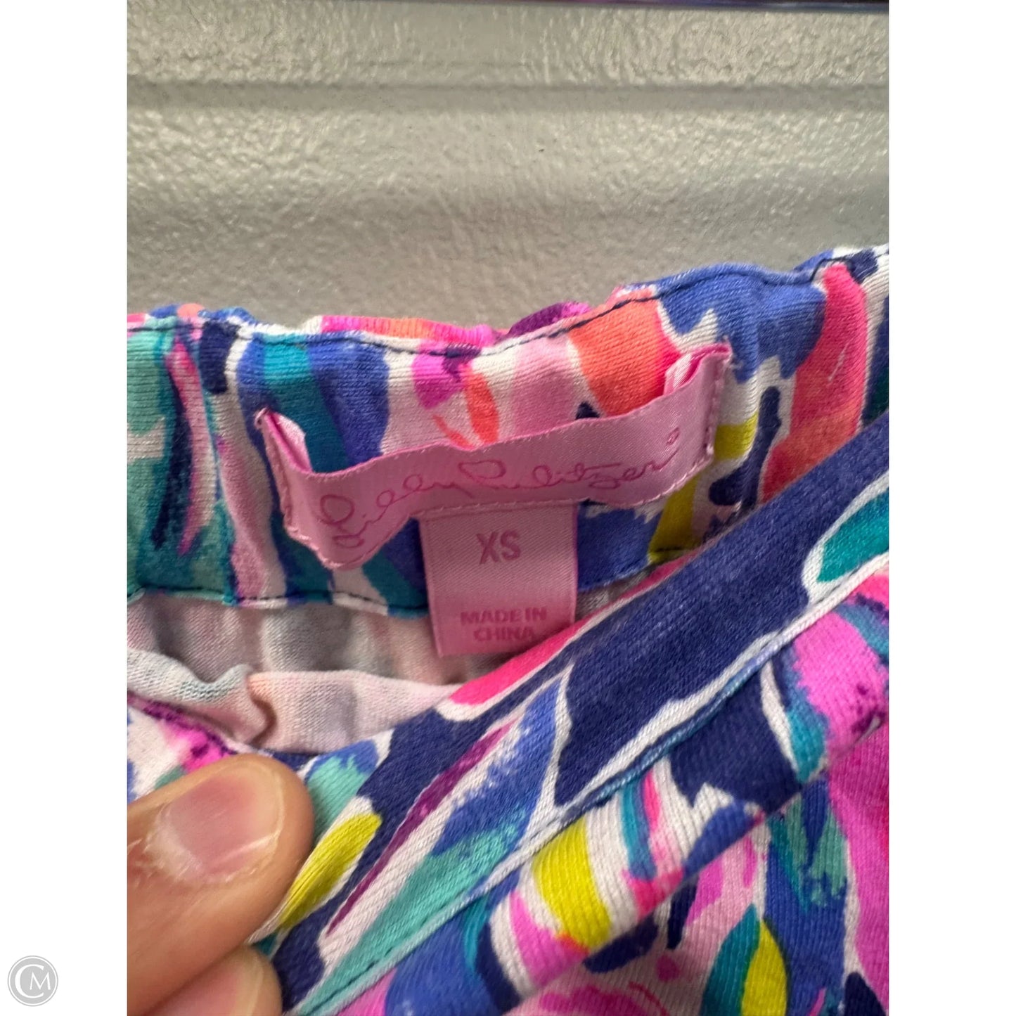 Jumpsuit Designer By Lilly Pulitzer In Blue & Pink, Size: Xs