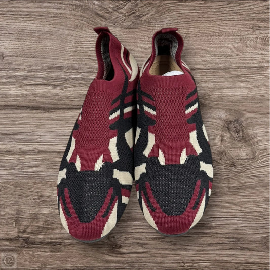 Sandals Flats By Clothes Mentor In Purple, Size: 10