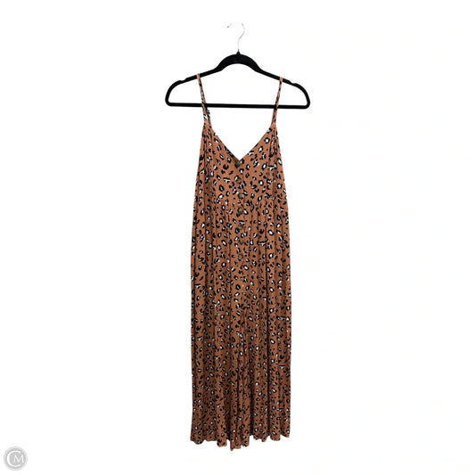 Jumpsuit By Mustard Seed In Animal Print, Size: M
