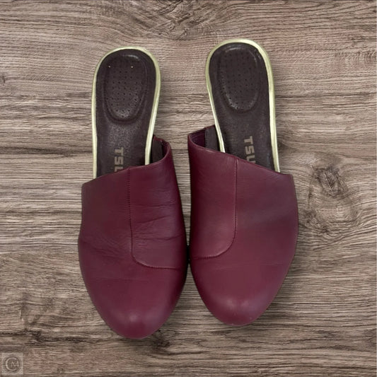 Shoes Heels Block By Clothes Mentor In Red, Size: 9